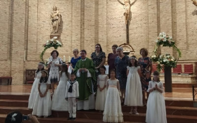 Celebración de Primeras Comuniones