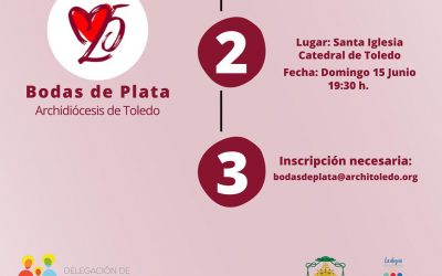 Celebración diocesana de las Bodas de Plata matrimoniales. 15 de junio de 2025