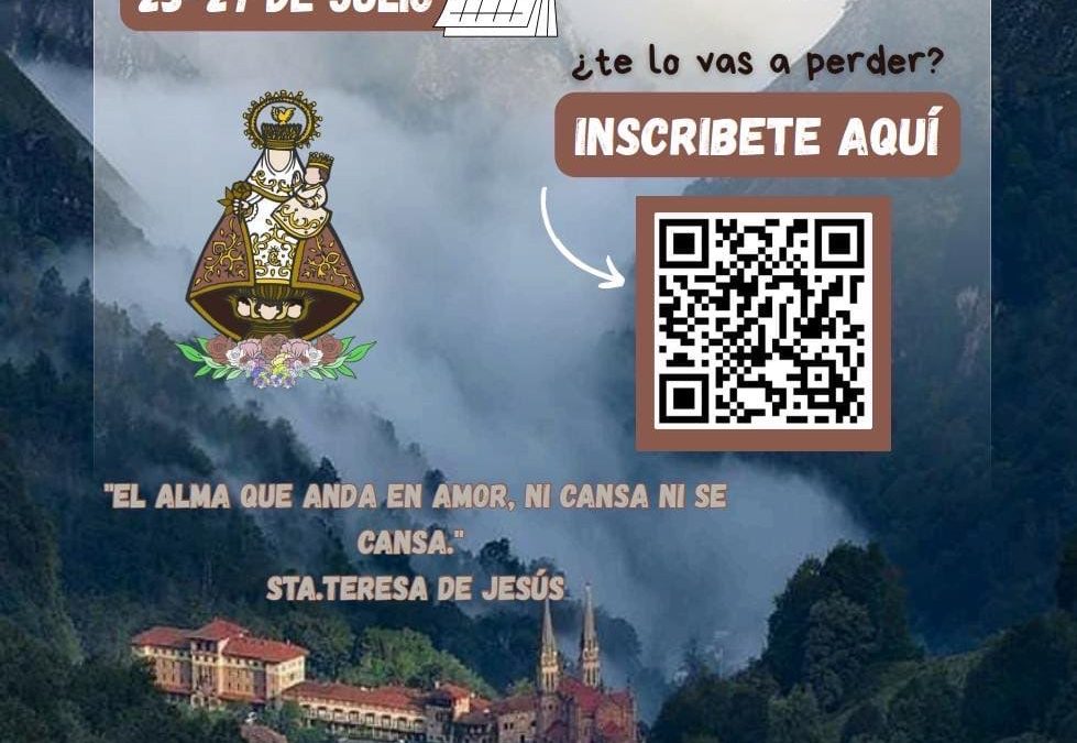 santa teresa convivencia covadonga 2025 del 23 al 27 de julio